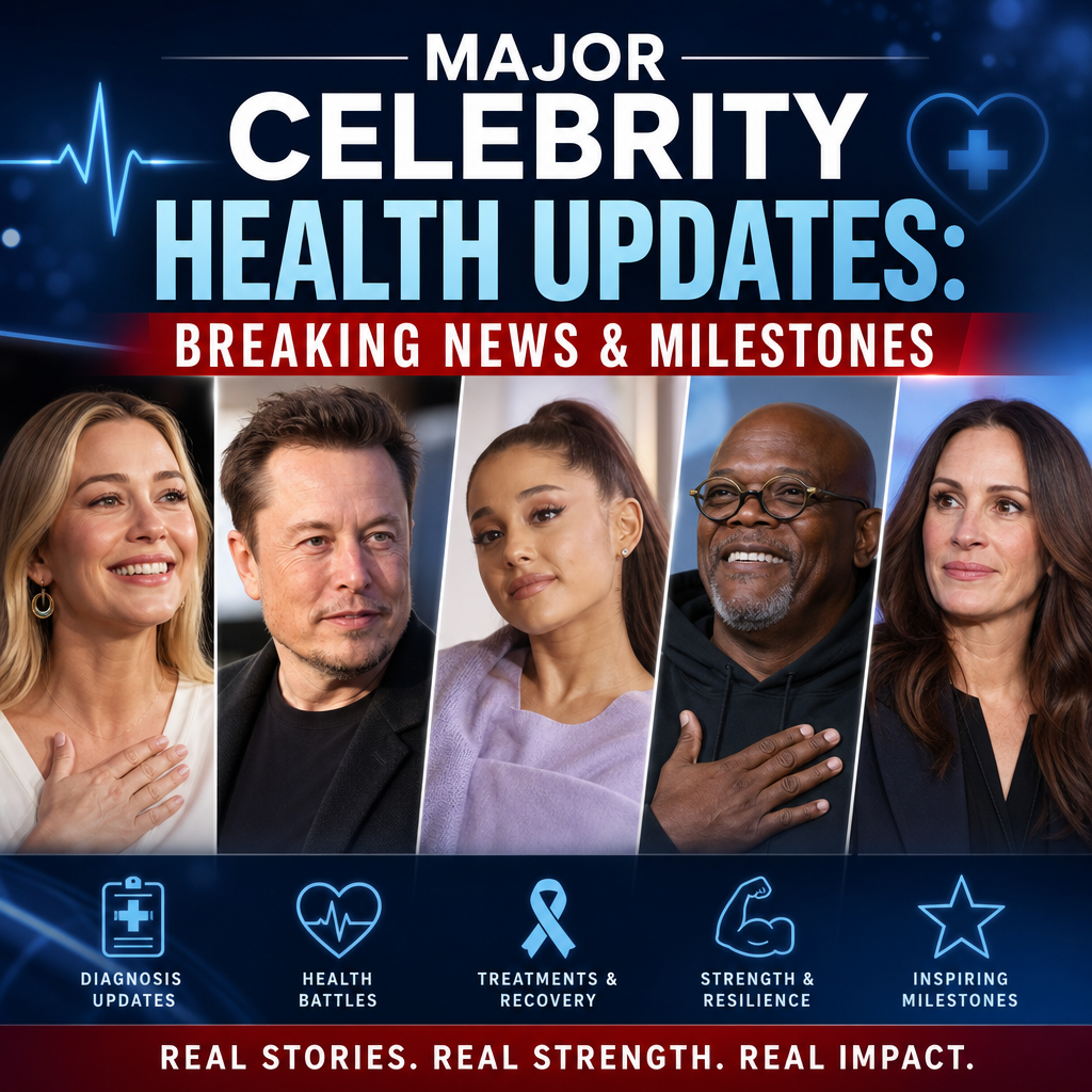 Illustration of Major Celebrity Health Updates: Breaking News & Milestones