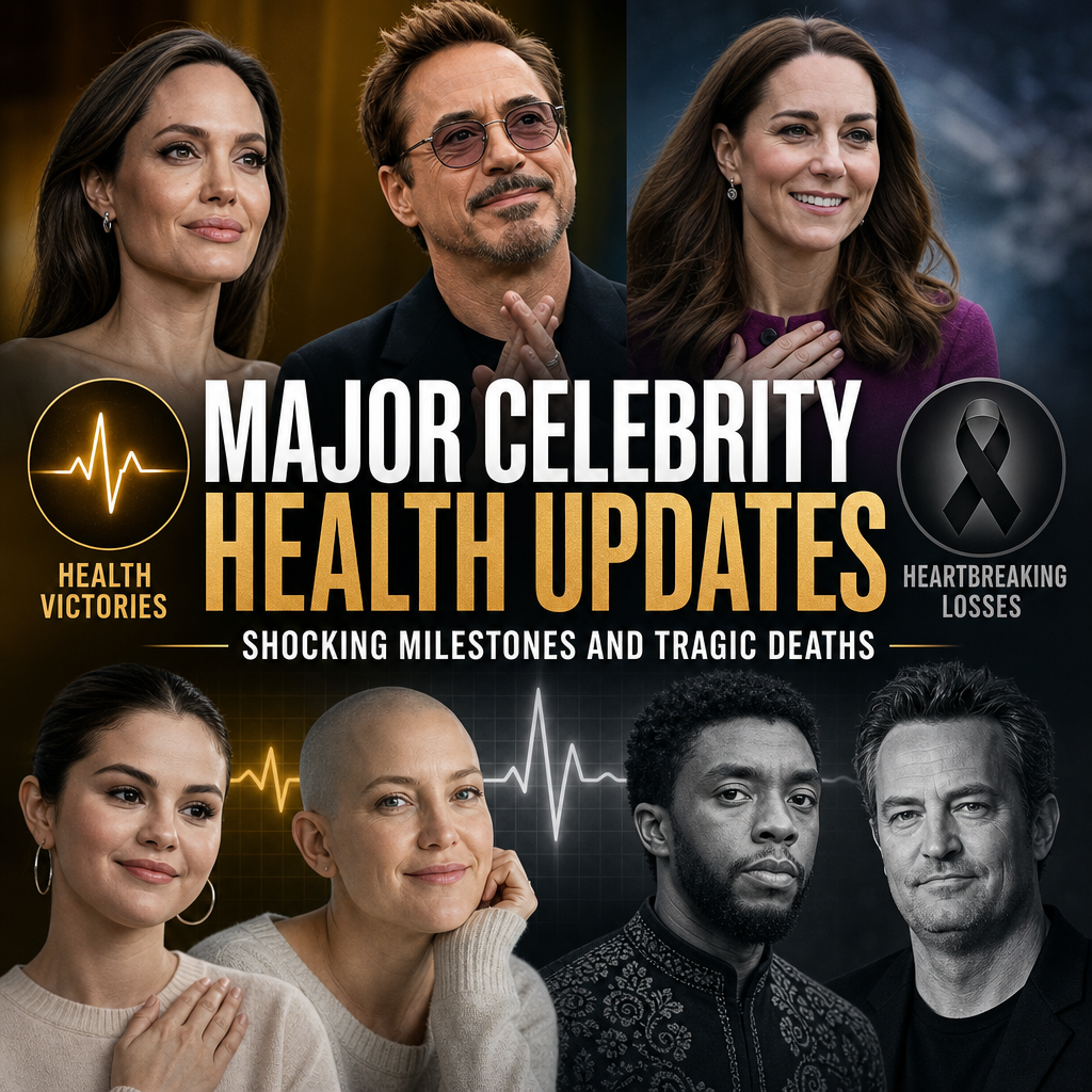 Additional Illustration of Major Celebrity Health Updates: Shocking Milestones and Tragic Deaths