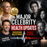 Illustration of Major Celebrity Health Updates: Shocking Milestones and Tragic Deaths
