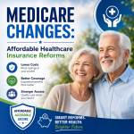 Illustration of Medicare Changes: Affordable Healthcare Insurance Reforms