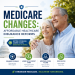 Illustration of Medicare Changes: Affordable Healthcare Insurance Reforms