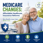 Illustration of Medicare Changes: Affordable Healthcare Insurance Reforms