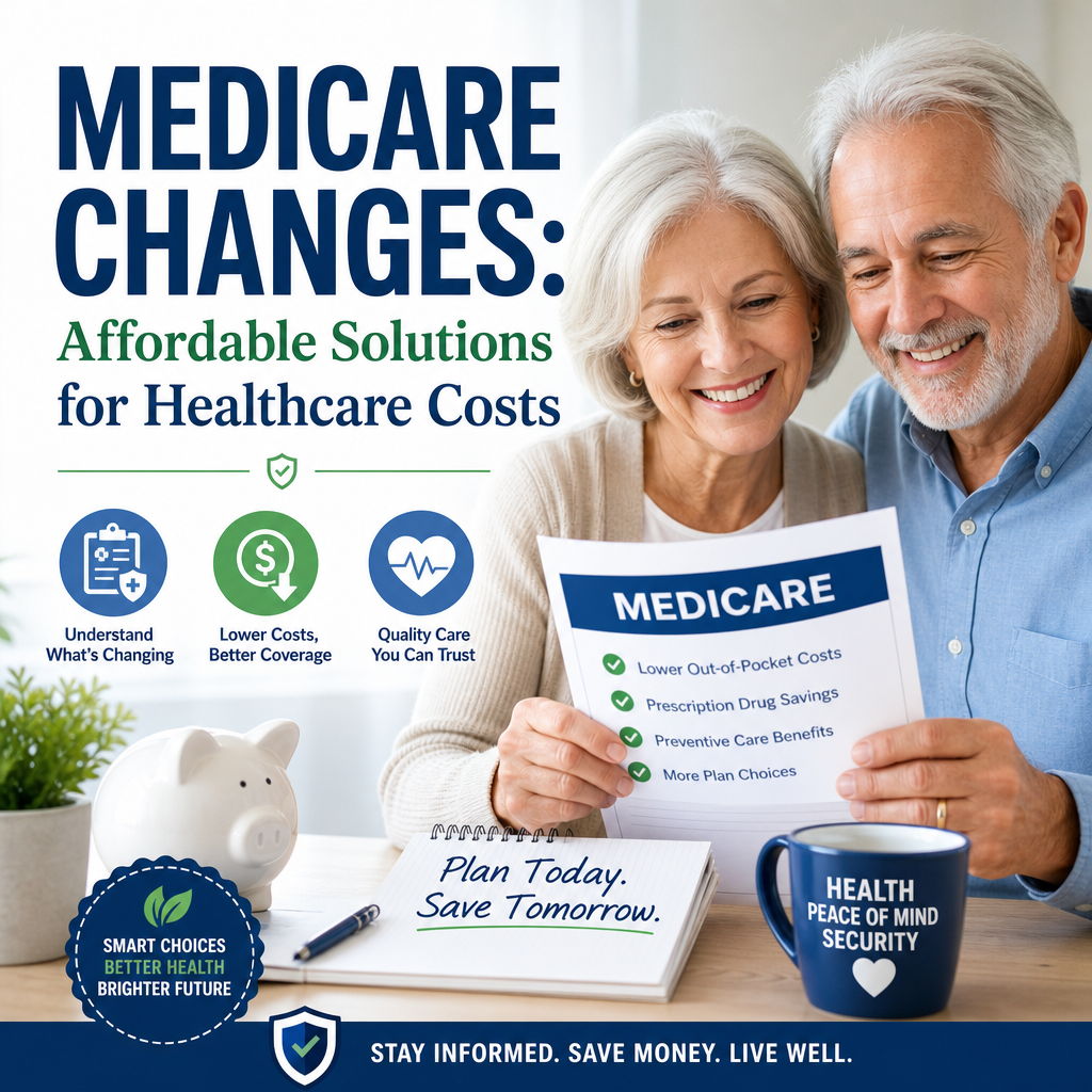 Illustration of Medicare Changes: Affordable Solutions for Healthcare Costs
