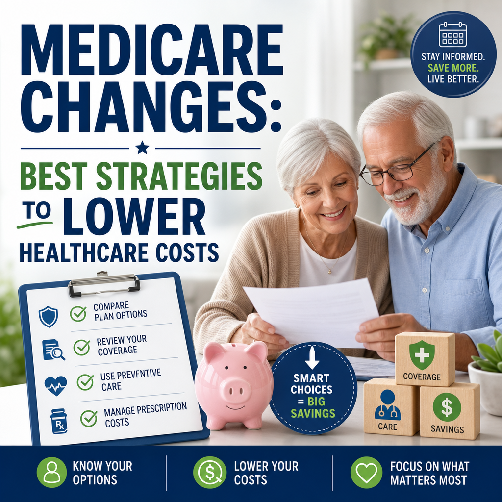 Illustration of Medicare Changes: Best Strategies to Lower Healthcare Costs