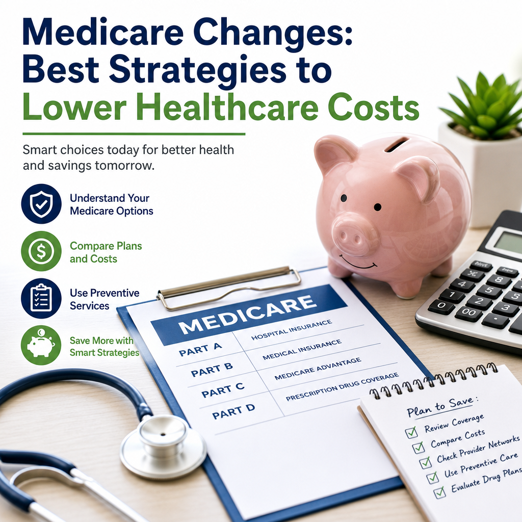 Illustration of Medicare Changes: Best Strategies to Lower Healthcare Costs