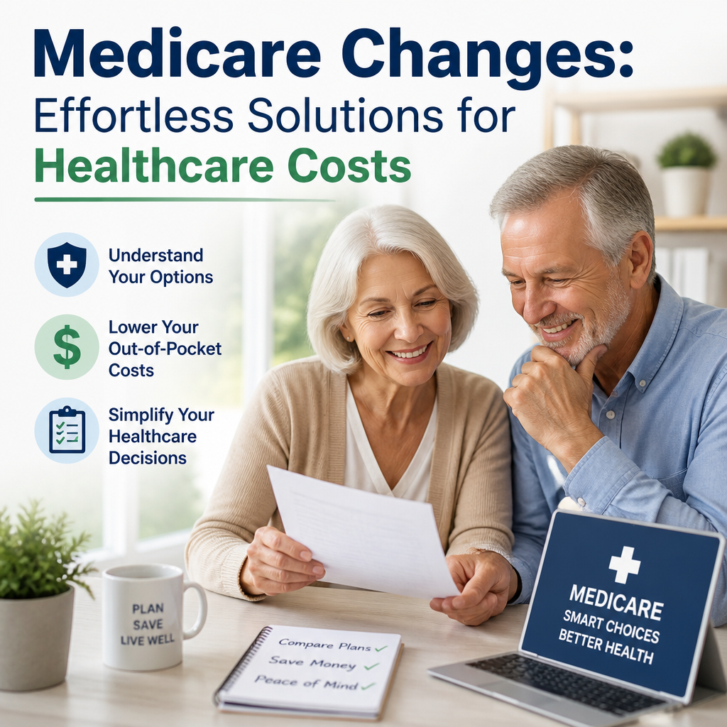 Illustration of Medicare Changes: Effortless Solutions for Healthcare Costs