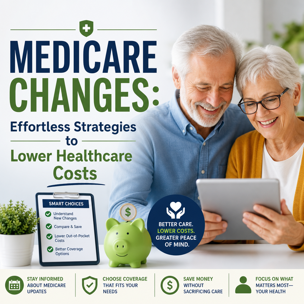 Illustration of Medicare Changes: Effortless Strategies to Lower Healthcare Costs