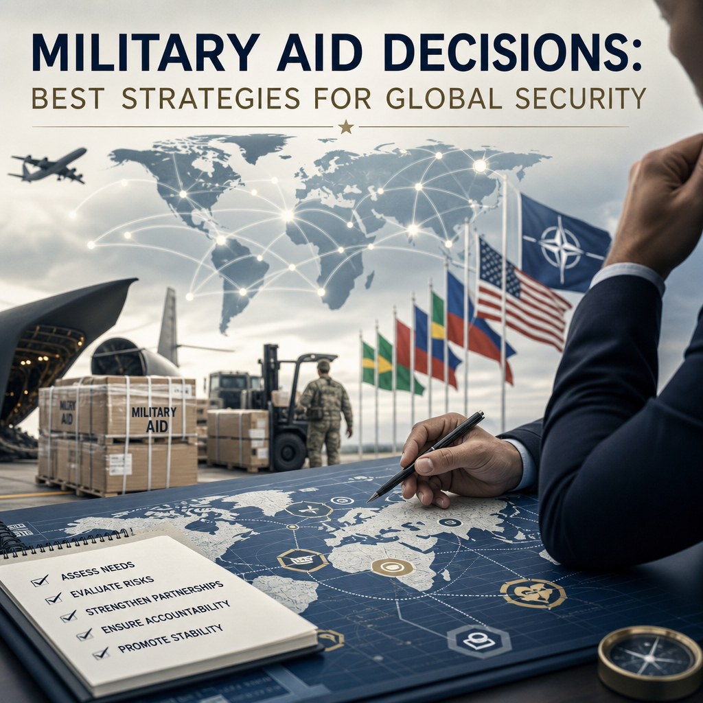 Additional Illustration of Military Aid Decisions: Best Strategies for Global Security