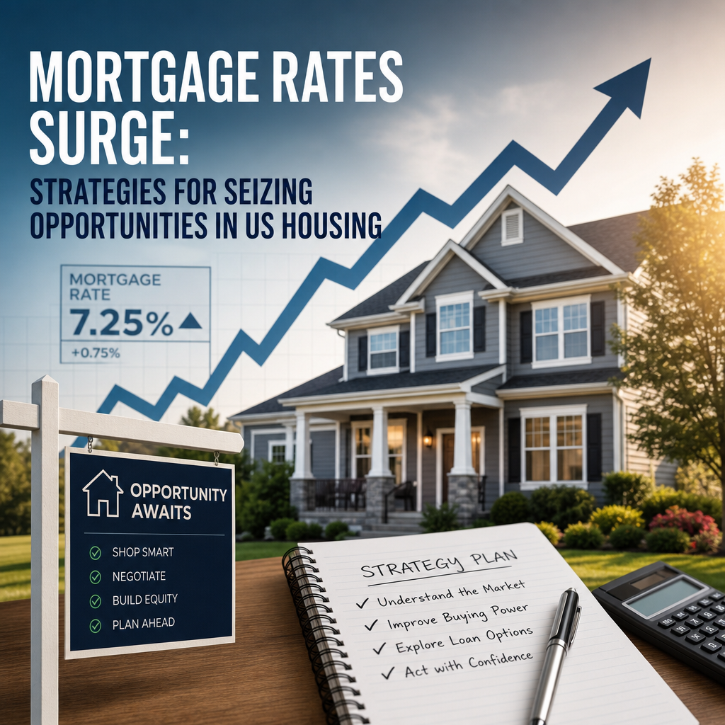 Additional Illustration of Mortgage Rates Surge: Strategies for Seizing Opportunities in US Housing
