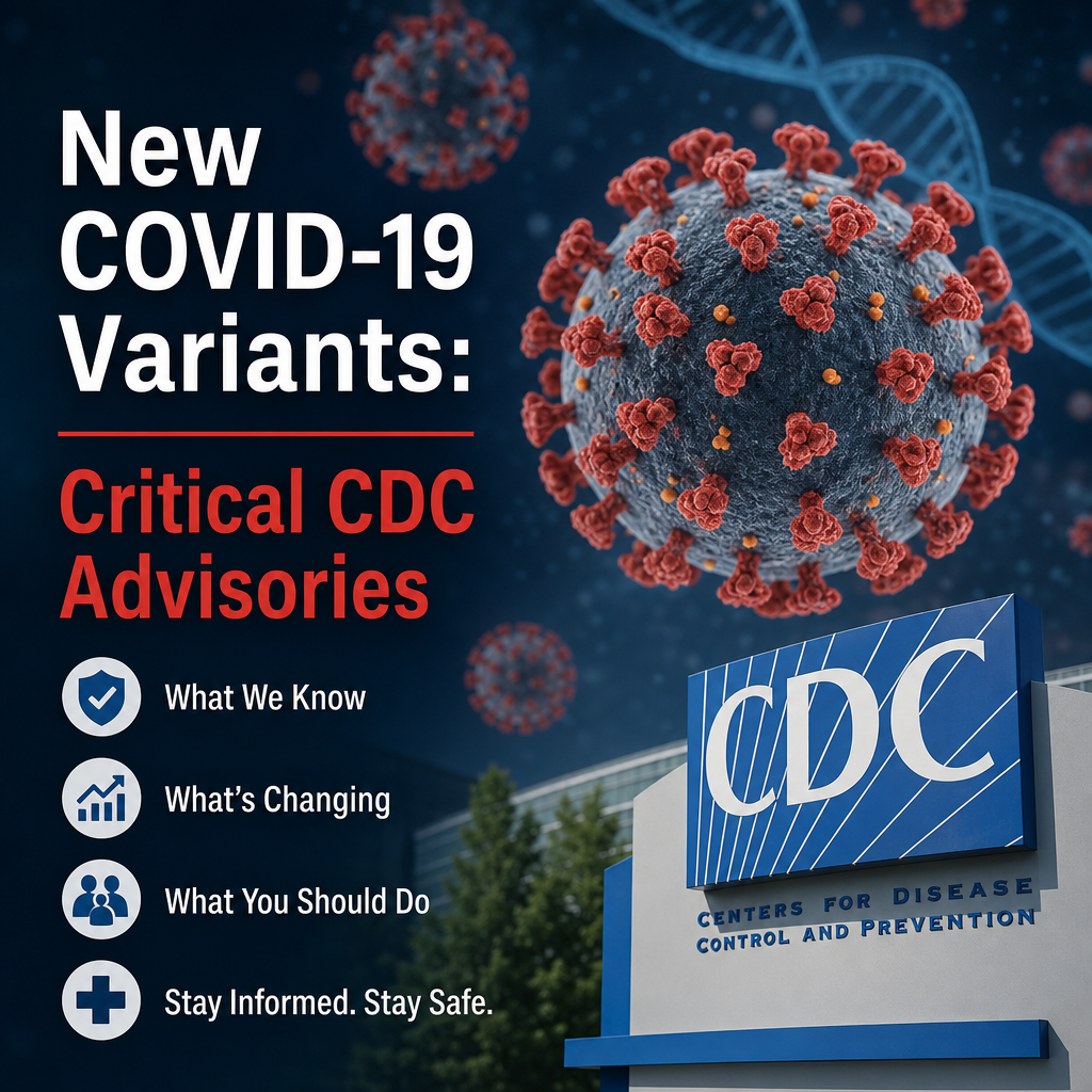 Additional Illustration of New COVID-19 Variants: Critical CDC Advisories