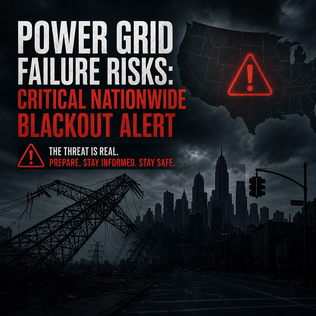 Additional Illustration of Power Grid Failure Risks: Critical Nationwide Blackout Alert
