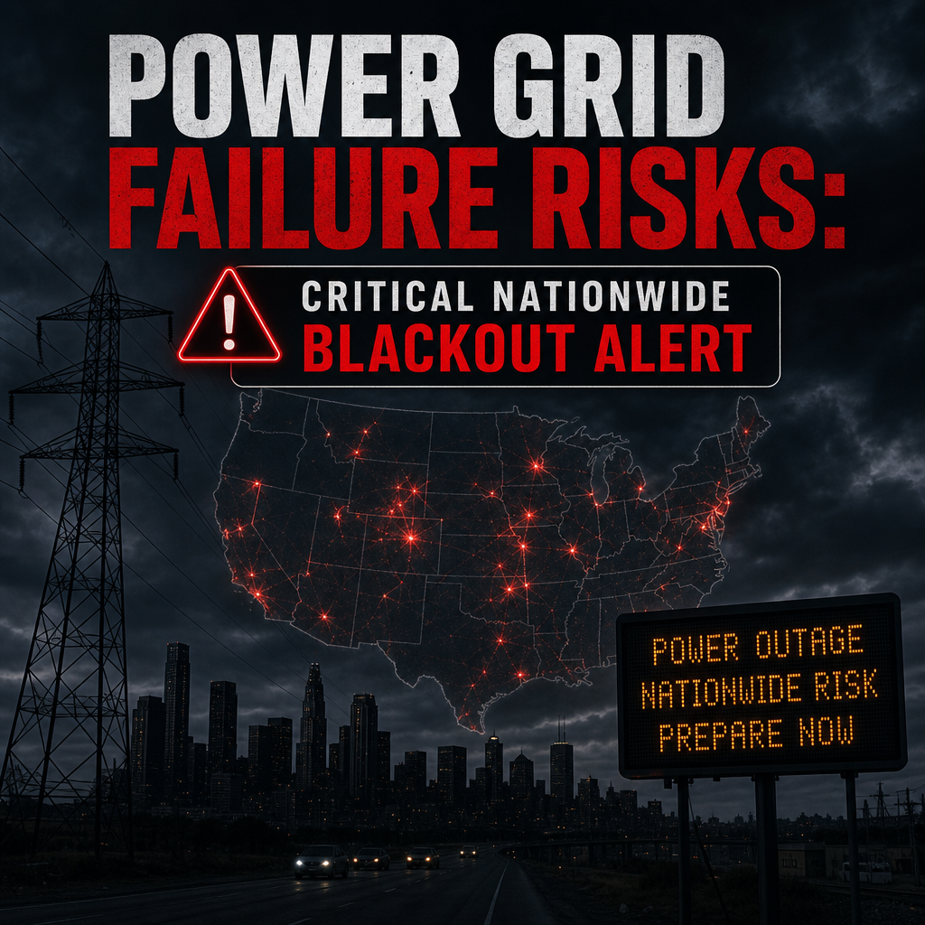 Additional Illustration of Power Grid Failure Risks: Critical Nationwide Blackout Alert