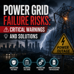 Illustration of Power Grid Failure Risks: Critical Warnings and Solutions