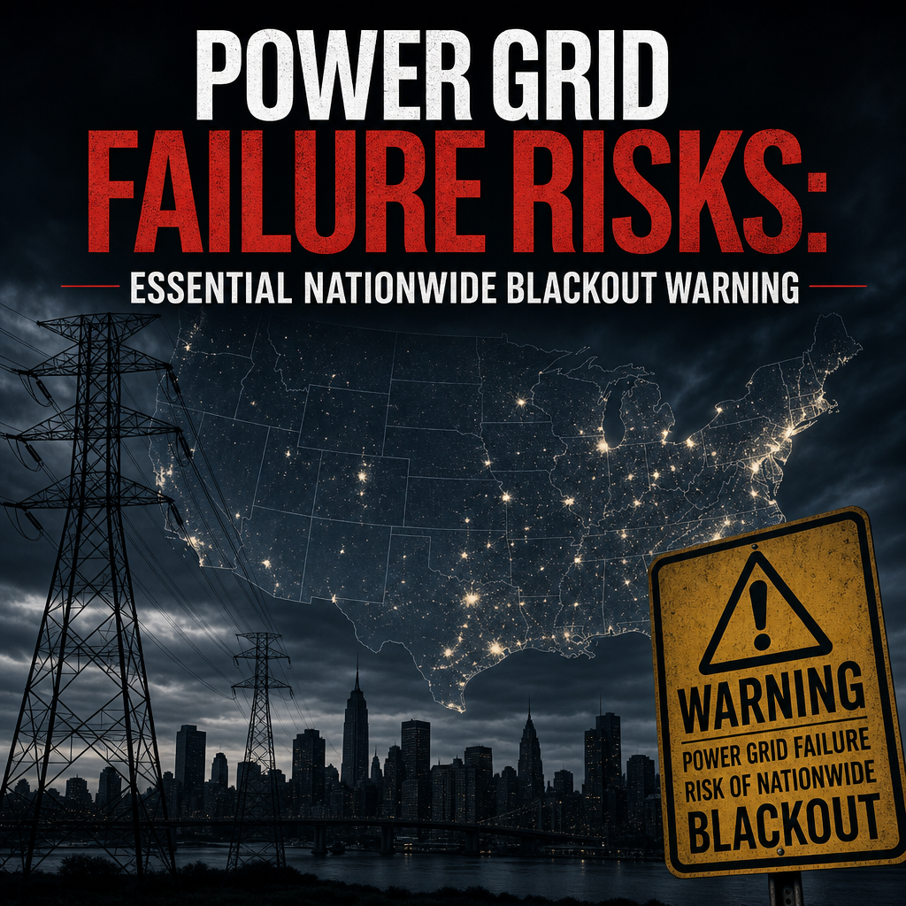 Additional Illustration of Power Grid Failure Risks: Essential Nationwide Blackout Warning