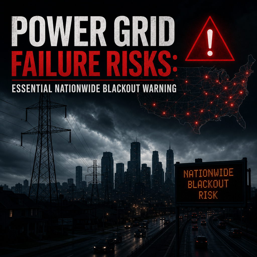 Additional Illustration of Power Grid Failure Risks: Essential Nationwide Blackout Warning