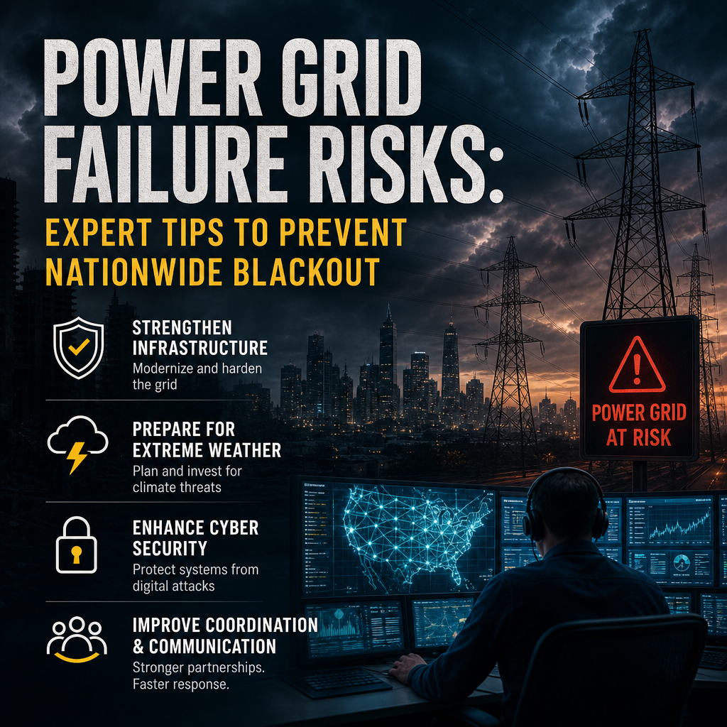 Additional Illustration of Power Grid Failure Risks: Expert Tips to Prevent Nationwide Blackout