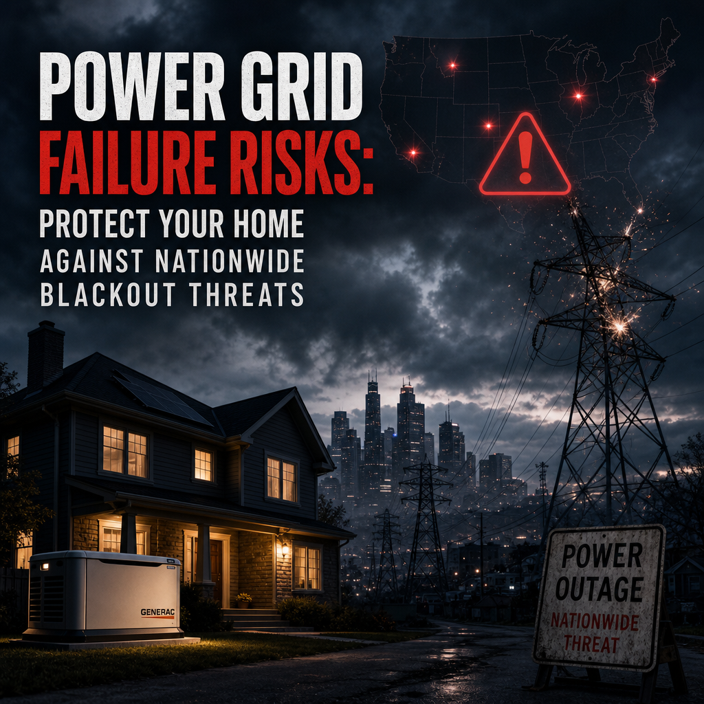 Additional Illustration of Power Grid Failure Risks: Protect Your Home Against Nationwide Blackout Threats