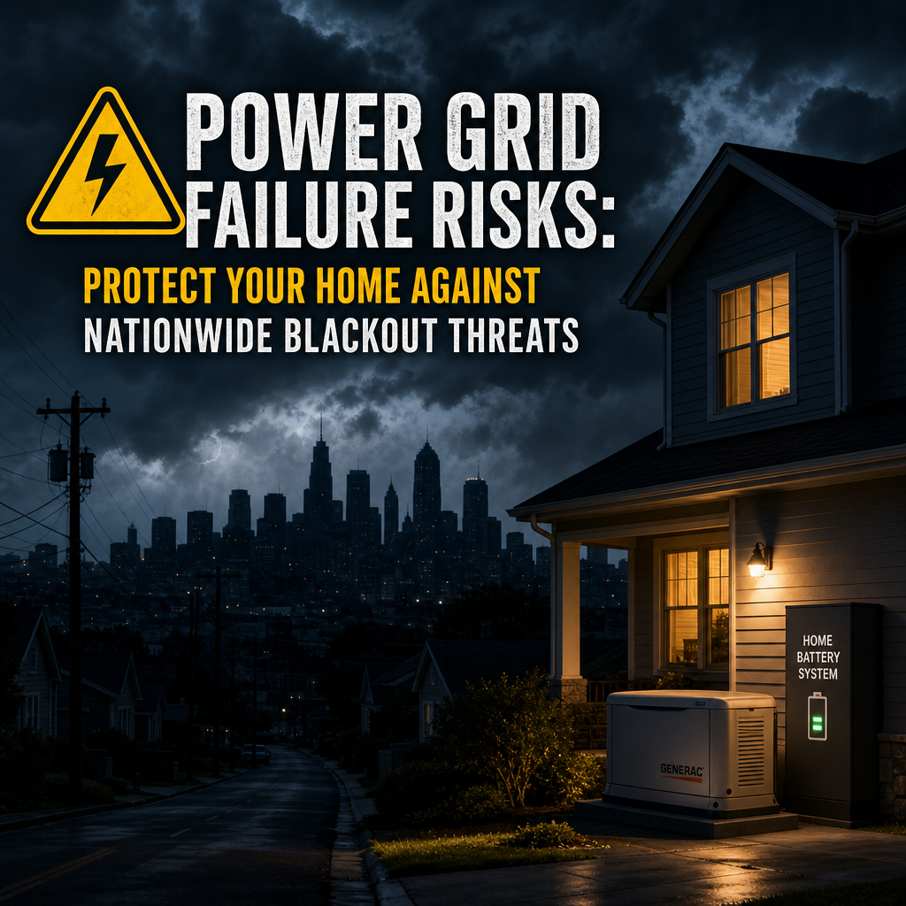 Additional Illustration of Power Grid Failure Risks: Protect Your Home Against Nationwide Blackout Threats
