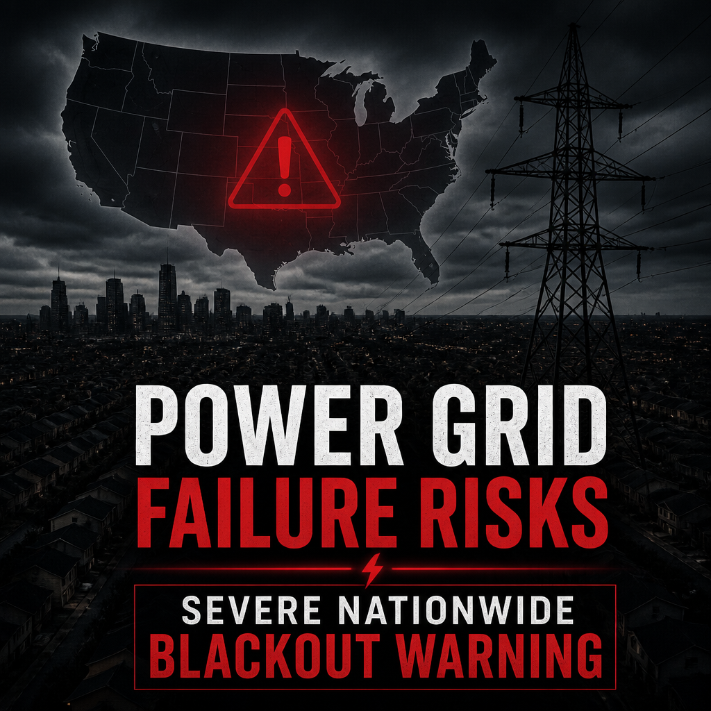 Additional Illustration of Power Grid Failure Risks: Severe Nationwide Blackout Warning