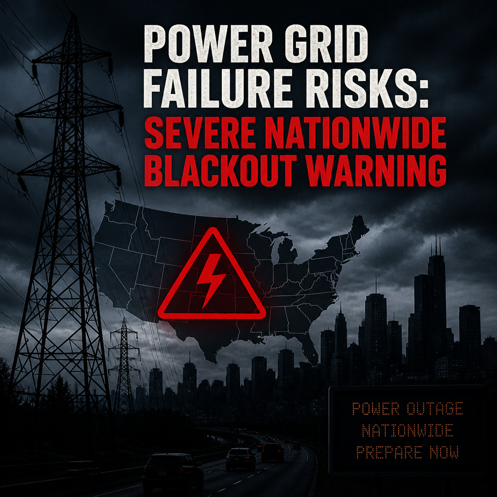 Additional Illustration of Power Grid Failure Risks: Severe Nationwide Blackout Warning