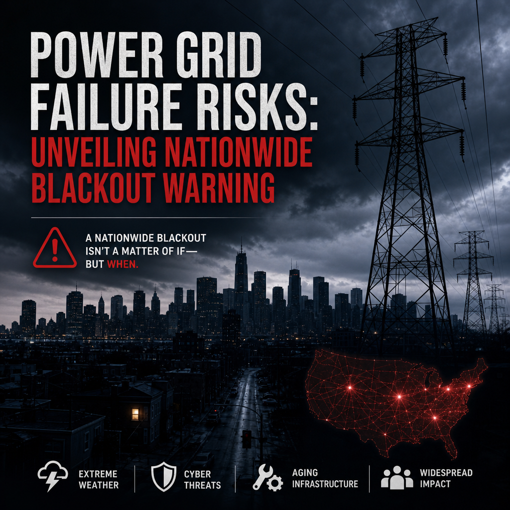 Additional Illustration of Power Grid Failure Risks: Unveiling Nationwide Blackout Warning