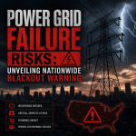 Illustration of Power Grid Failure Risks: Unveiling Nationwide Blackout Warning