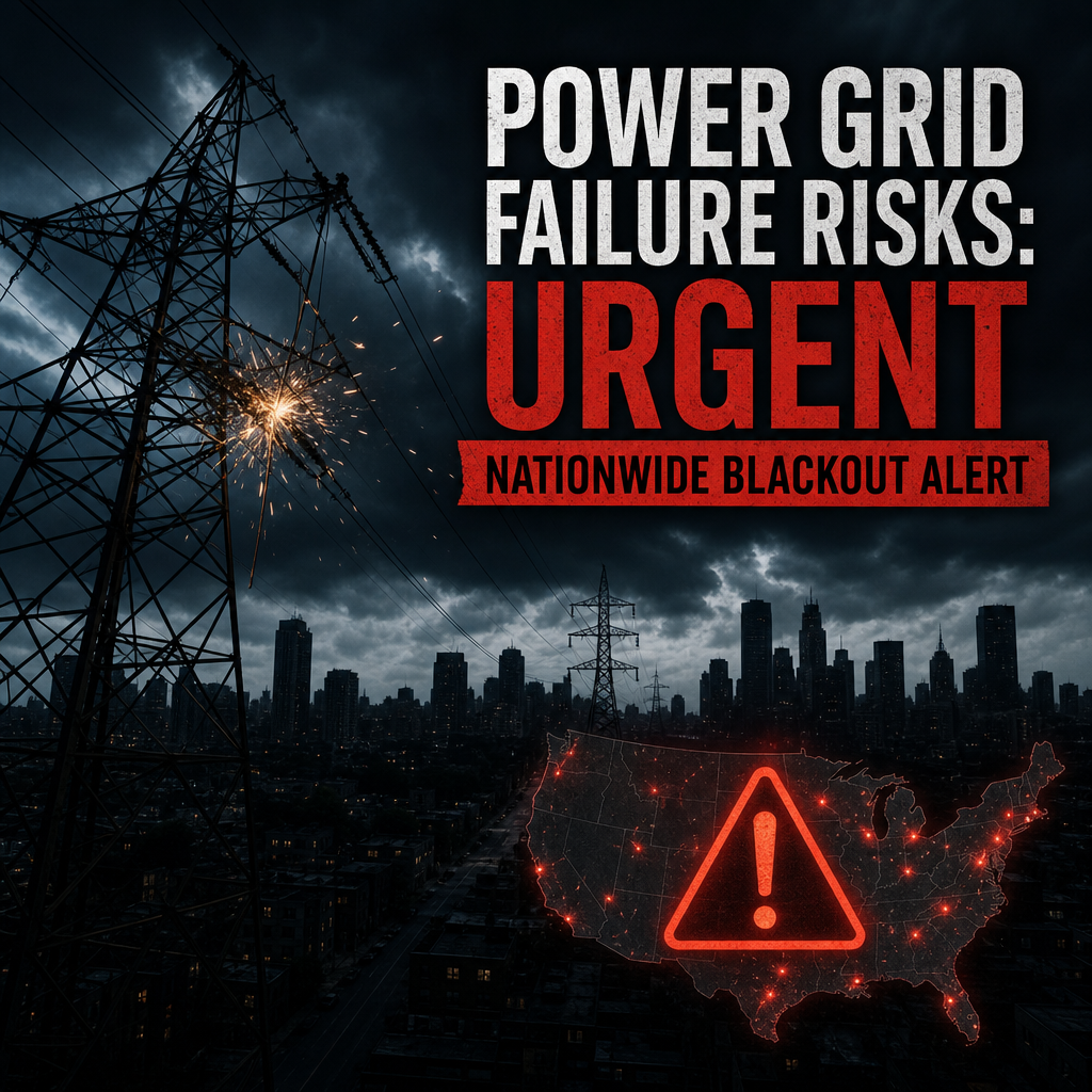 Additional Illustration of Power Grid Failure Risks: Urgent Nationwide Blackout Alert