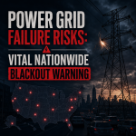Illustration of Power Grid Failure Risks: Vital Nationwide Blackout Warning