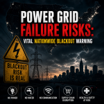 Illustration of Power Grid Failure Risks: Vital Nationwide Blackout Warning