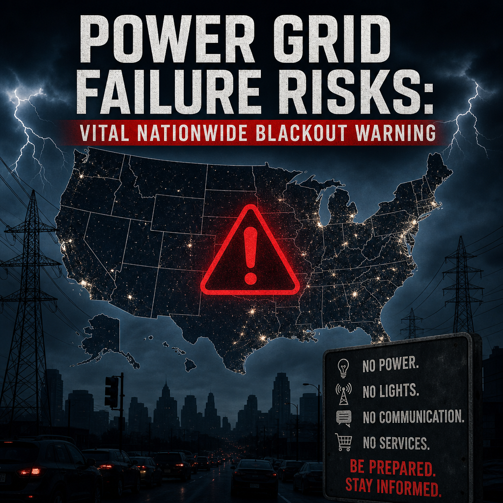 Additional Illustration of Power Grid Failure Risks: Vital Nationwide Blackout Warning