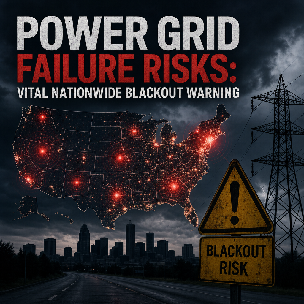 Additional Illustration of Power Grid Failure Risks: Vital Nationwide Blackout Warning