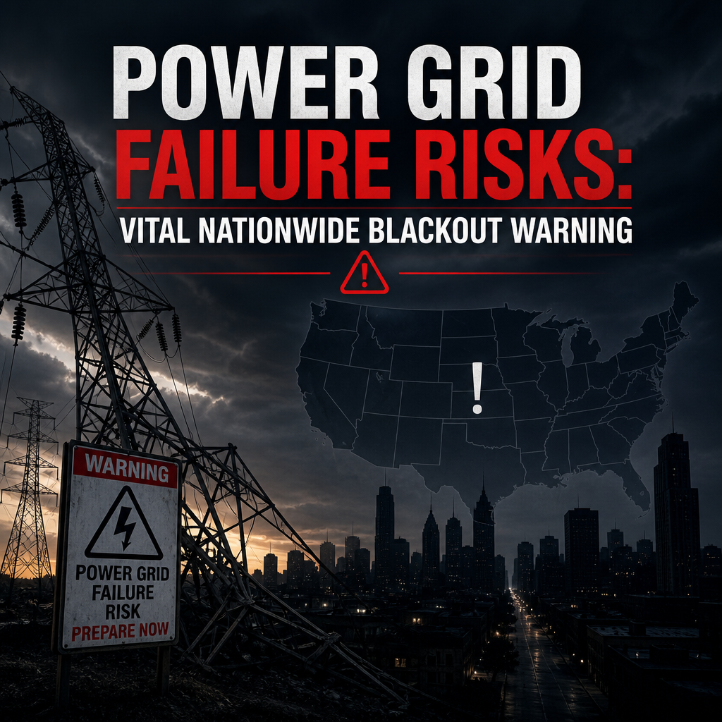 Additional Illustration of Power Grid Failure Risks: Vital Nationwide Blackout Warning