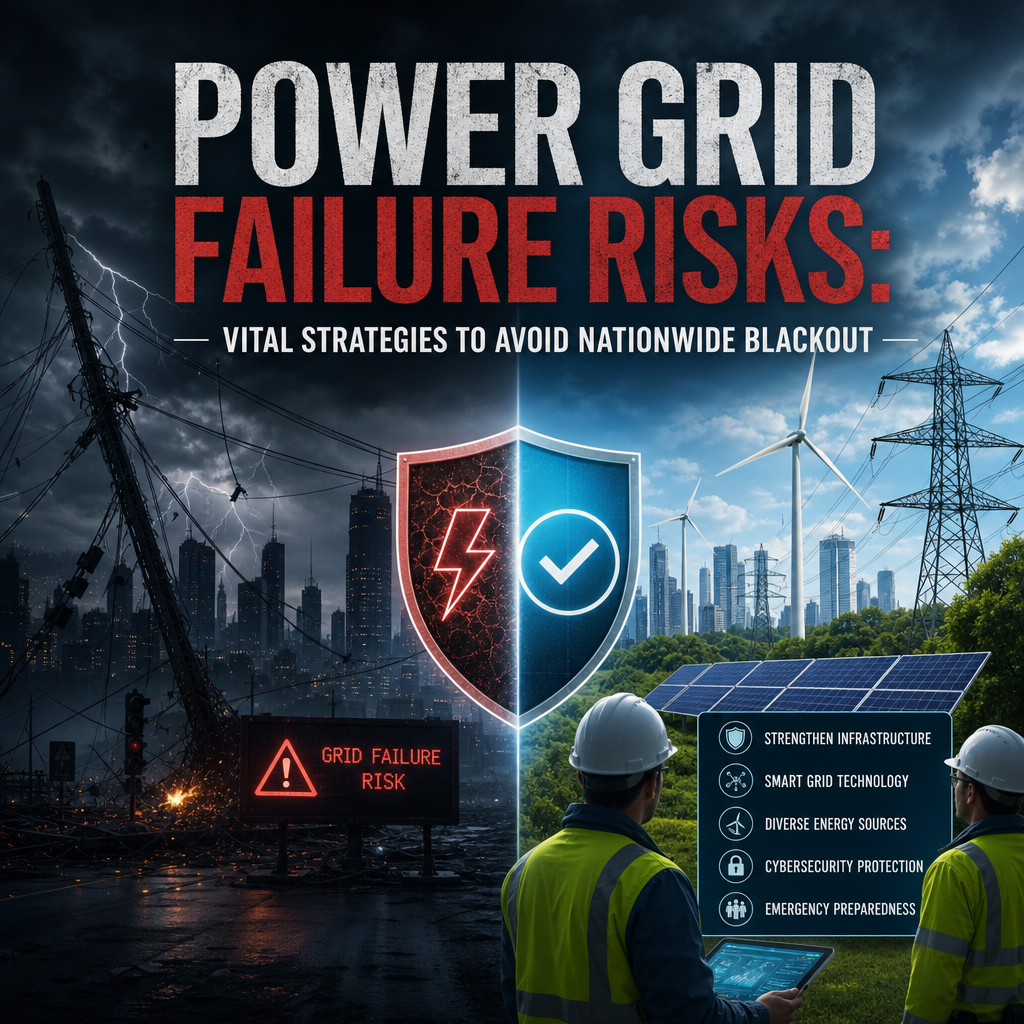 Additional Illustration of Power Grid Failure Risks: Vital Strategies to Avoid Nationwide Blackout