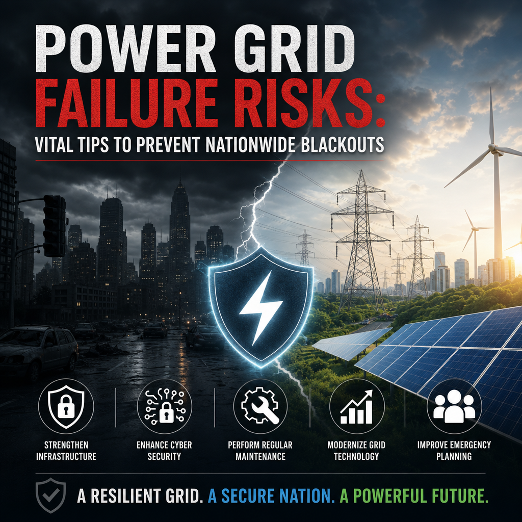 Additional Illustration of Power Grid Failure Risks: Vital Tips to Prevent Nationwide Blackouts