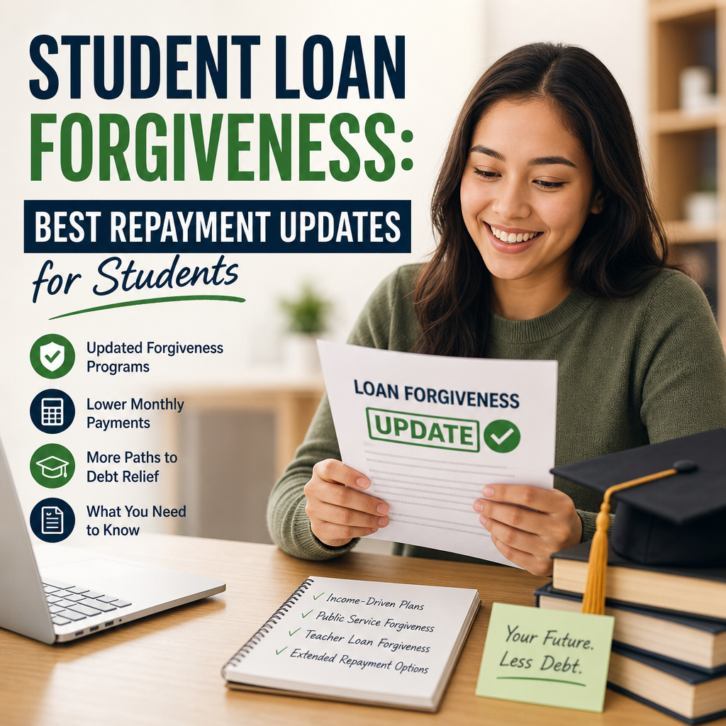 Illustration of Student Loan Forgiveness: Best Repayment Updates for Students