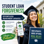 Illustration of Student Loan Forgiveness: Effortless Repayment Updates