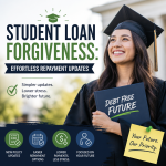 Illustration of Student Loan Forgiveness: Effortless Repayment Updates