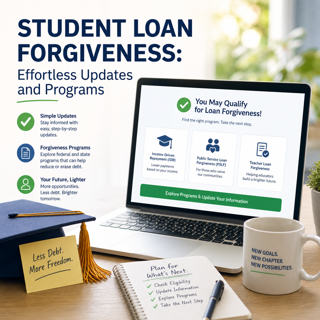 Additional Illustration of Student Loan Forgiveness: Effortless Updates and Programs