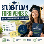Illustration of Student Loan Forgiveness: Effortless Updates & Programs