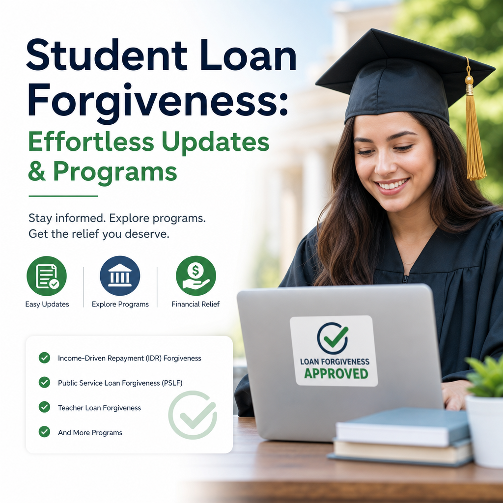 Additional Illustration of Student Loan Forgiveness: Effortless Updates & Programs
