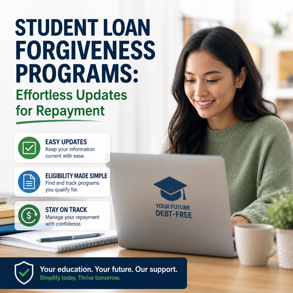 Additional Illustration of Student Loan Forgiveness Programs: Effortless Updates for Repayment