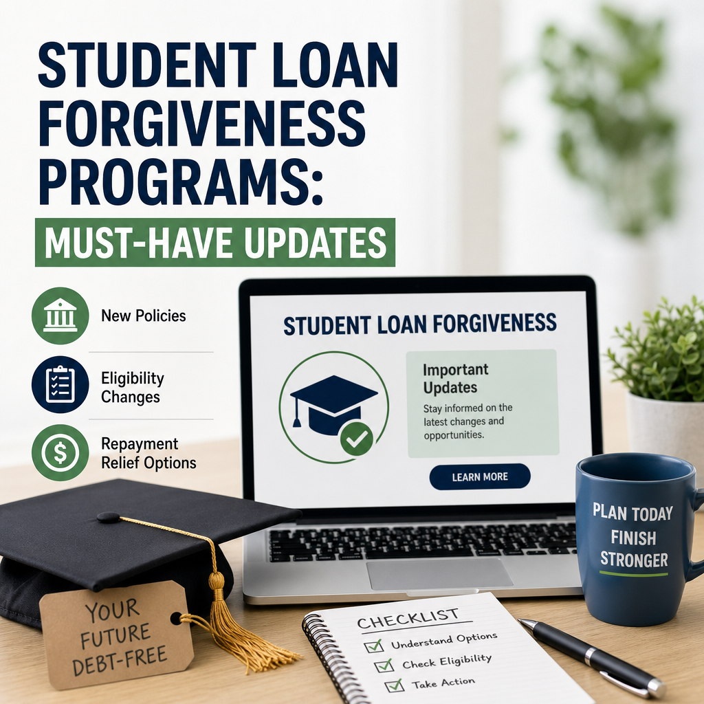 Additional Illustration of Student Loan Forgiveness Programs: Must-Have Updates