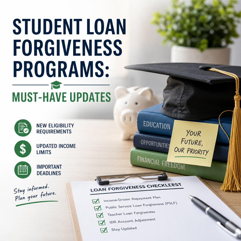 Additional Illustration of Student Loan Forgiveness Programs: Must-Have Updates