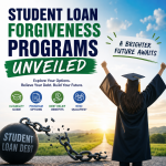 Illustration of Student Loan Forgiveness Programs Unveiled