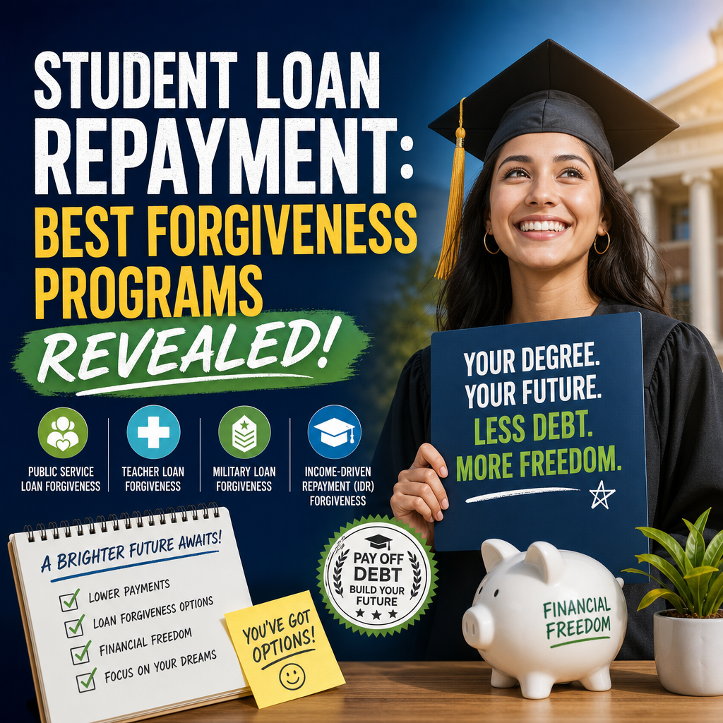 Illustration of Student Loan Repayment: Best Forgiveness Programs Revealed!
