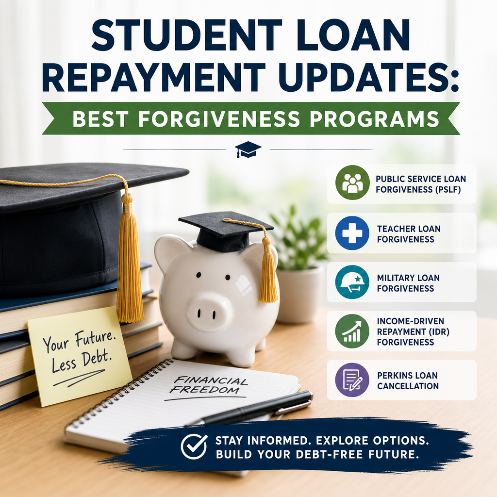 Additional Illustration of Student Loan Repayment Updates: Best Forgiveness Programs