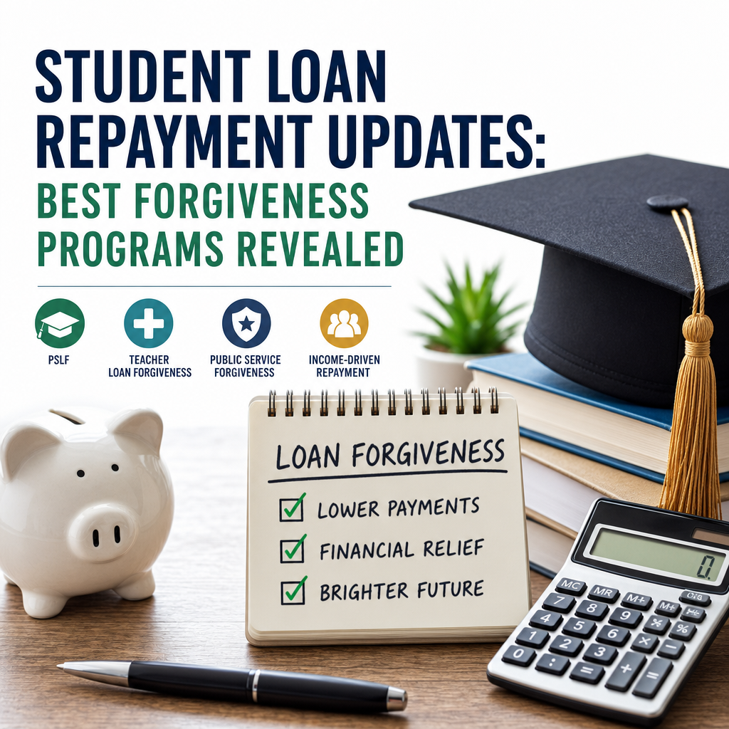 Illustration of Student Loan Repayment Updates: Best Forgiveness Programs Revealed