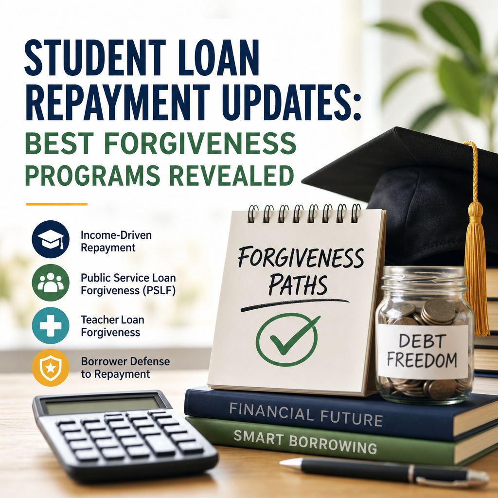 Additional Illustration of Student Loan Repayment Updates: Best Forgiveness Programs Revealed