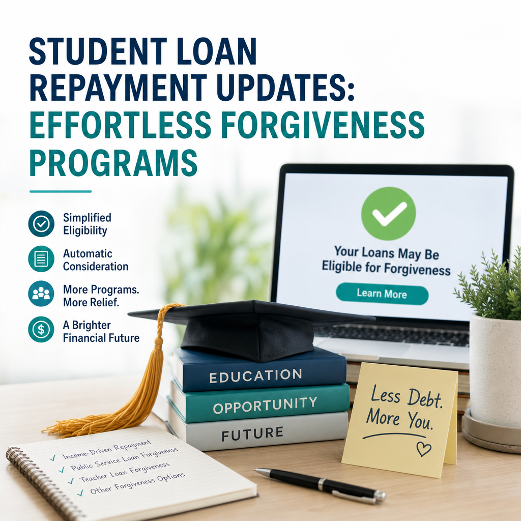 Additional Illustration of Student Loan Repayment Updates: Effortless Forgiveness Programs