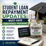 Illustration of Student Loan Repayment Updates: Must-Have Forgiveness Programs